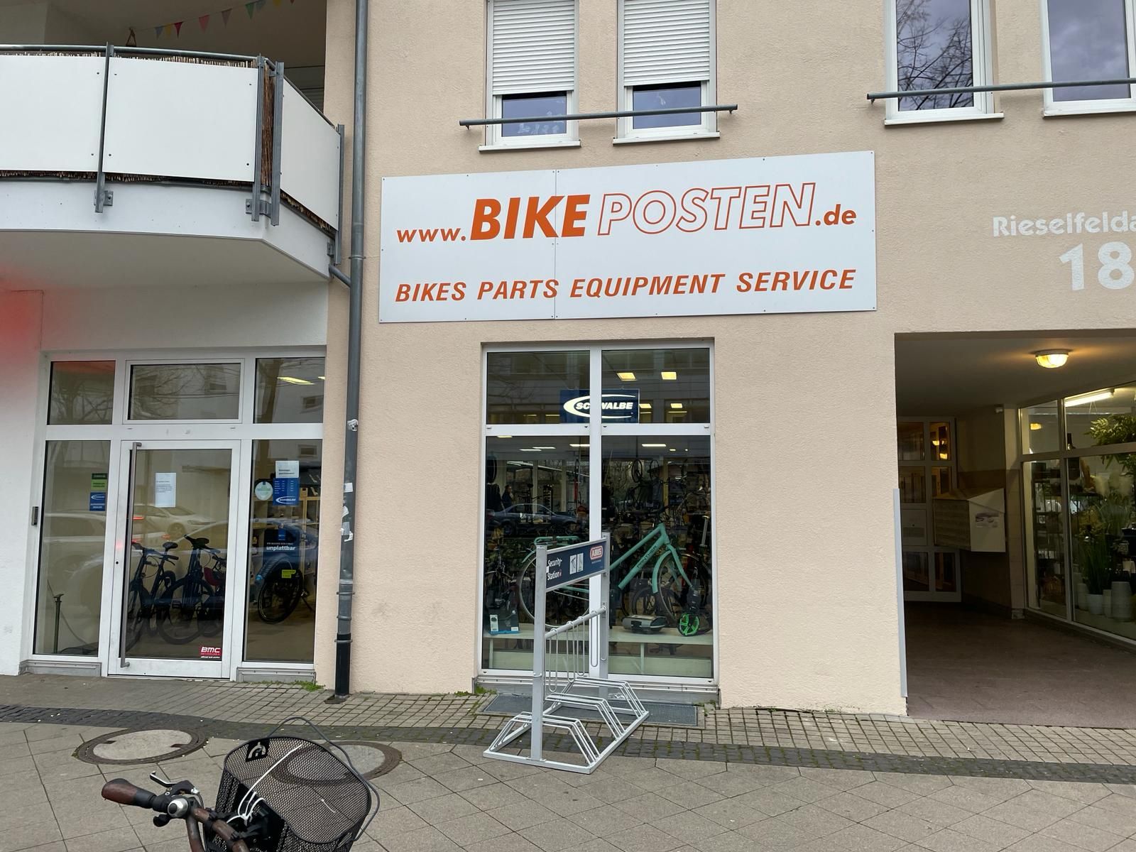 Bikeposten Rieselfeld