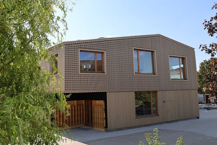 Der Neubau der Freien Waldorfschule im Rieselfeld