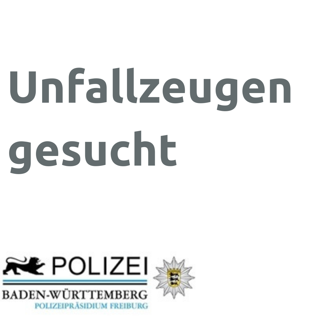 Unfallzeugen gesucht