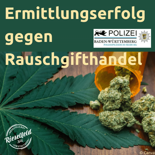 Ermittlungserfolg gegen Rauschgifthandel