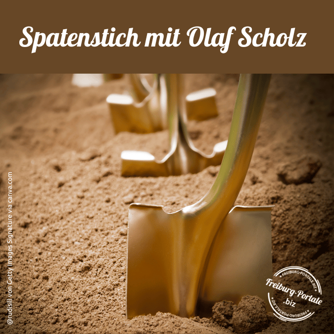 Spatenstich zum neuen Stadtteil Dietenbach am Dienstag, 27. Februar