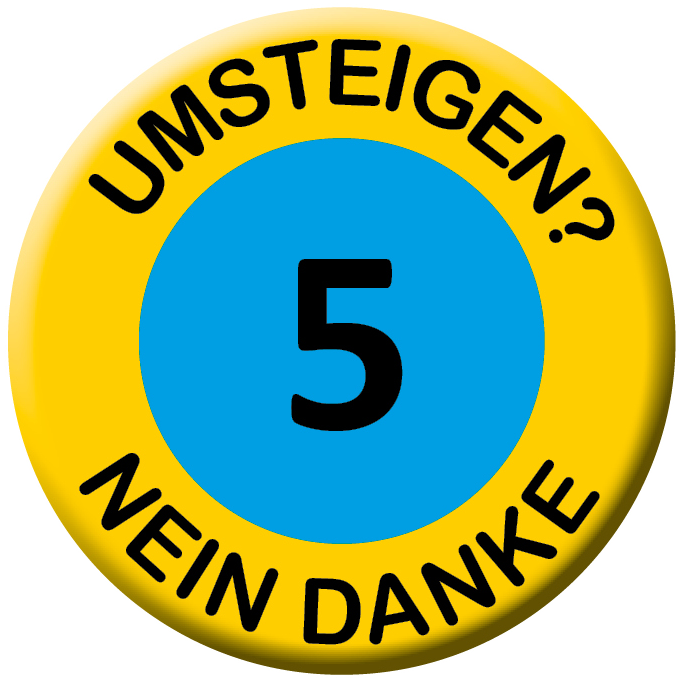 Umsteigen Nein Danke