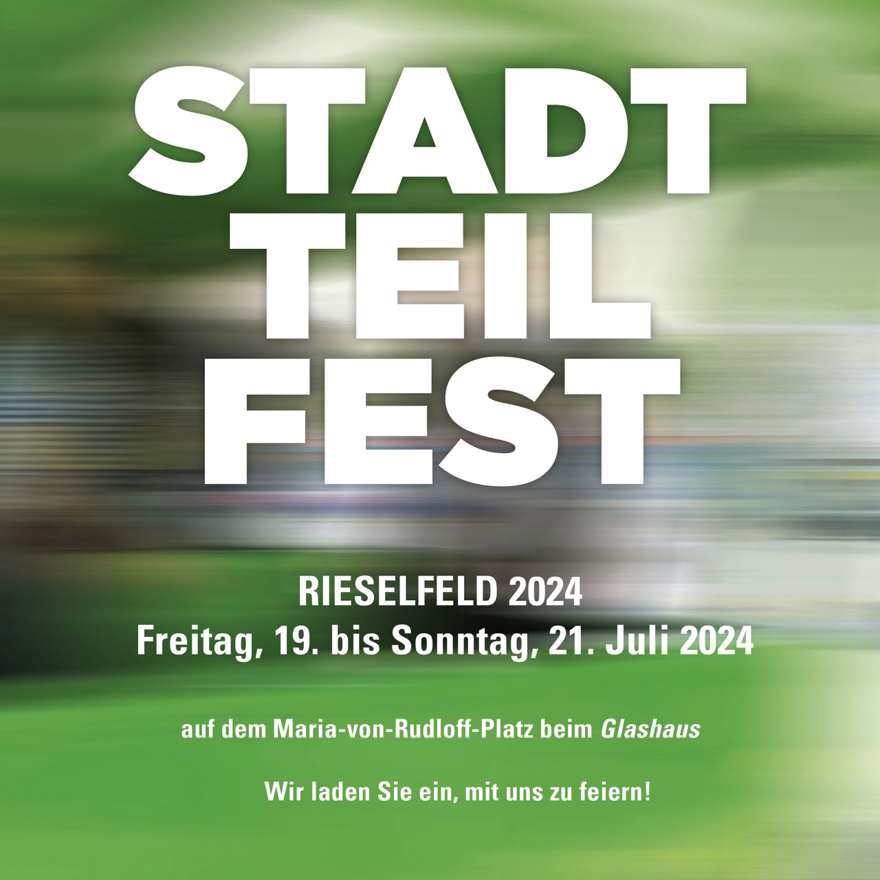 Stadtteilfest Rieselfeld 2024 Insta