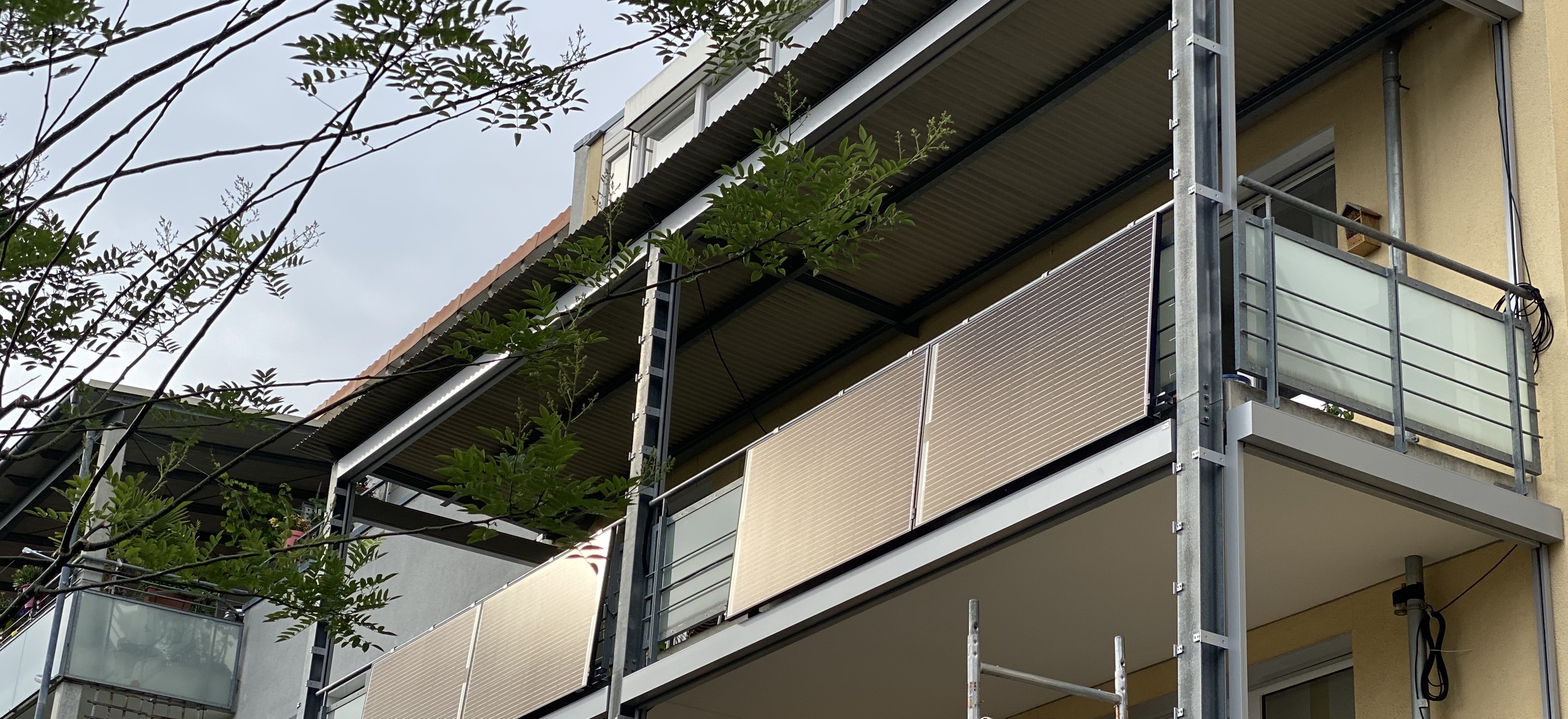 Balkon Rieselfeld Willy-Brand-Allee