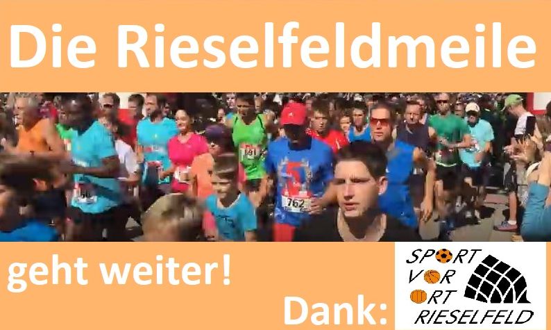 Rieselfeldmeile es geht weiter2018