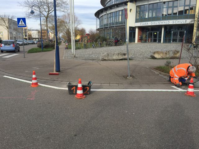 Clara Grunwald Schule Sicherheit Rieselfeld Gabi Obi 2640