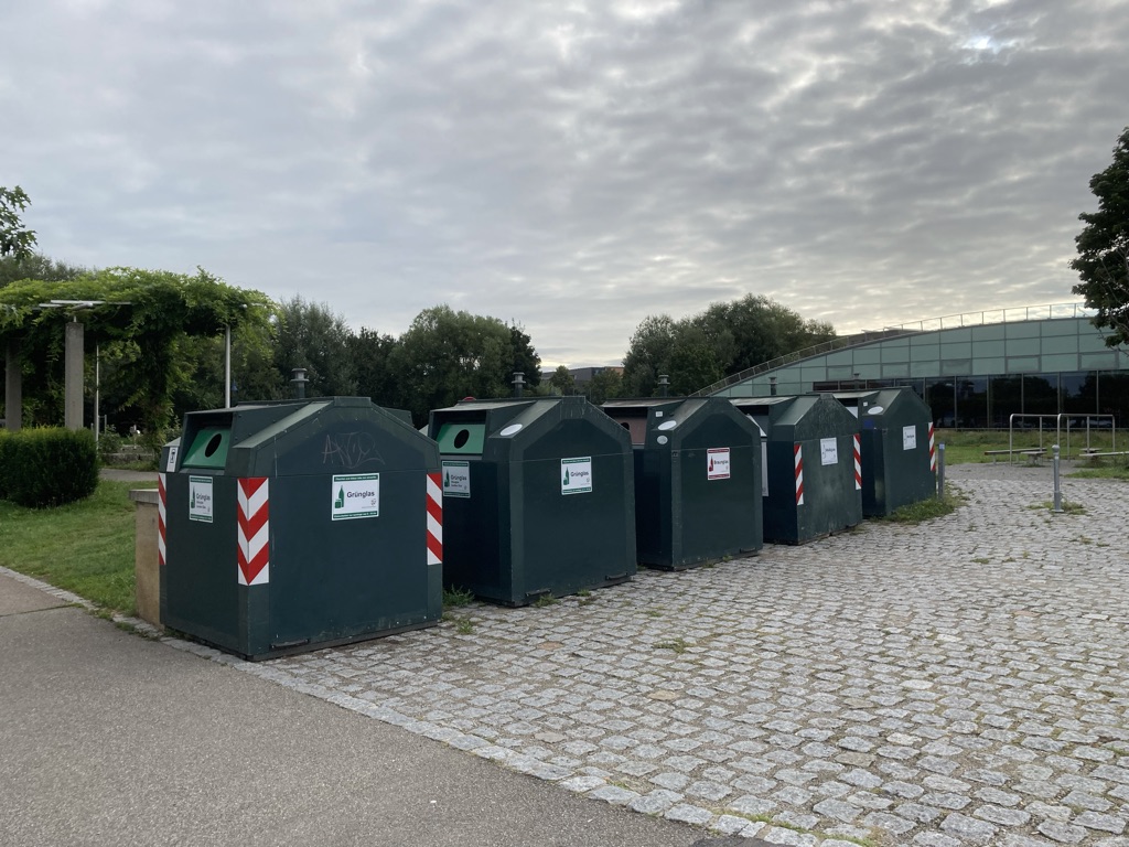 Altglascontainer Position3 ASF Rieselfeld