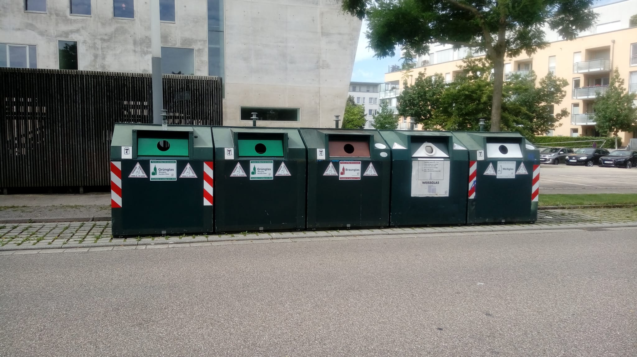 Altglascontainer Position4 ASF Rieselfeld