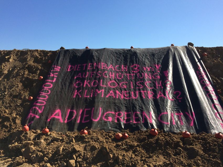 Aufschüttungen Dietenbach 2018 2