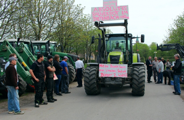 dritte Schlepperdemo dietenbach 2018 1