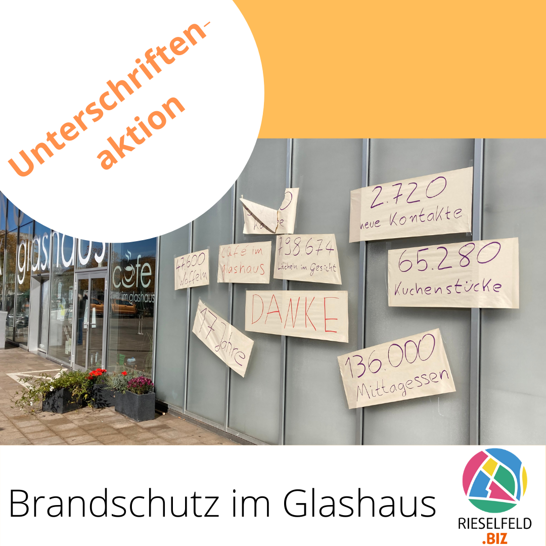 Unterschriftenaktion zum Brandschutz