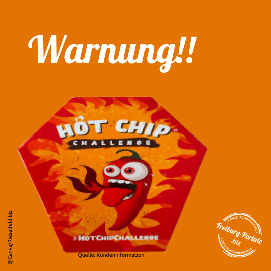 Warnung vor „Hot-Chip-Challenge“