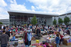 flohmarkt rieselfeld platz