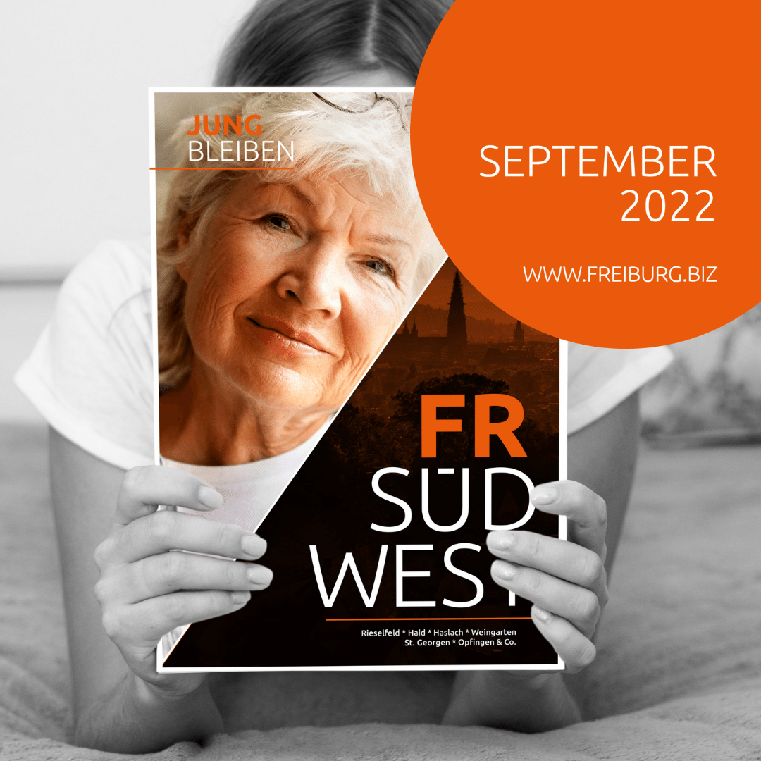 Neues Magazin Freiburg Südwest - jung bleiben September 2022