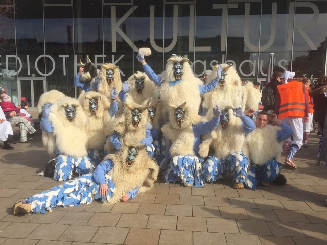 Fasnet Rieselfeld 2020 Schneesturn Biester Copyright Gabi Obi