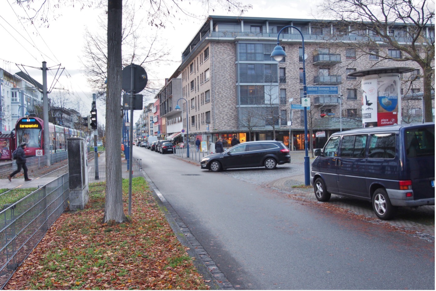 Ausfahrt Adelheid Steinmann Straße Rieselfeld