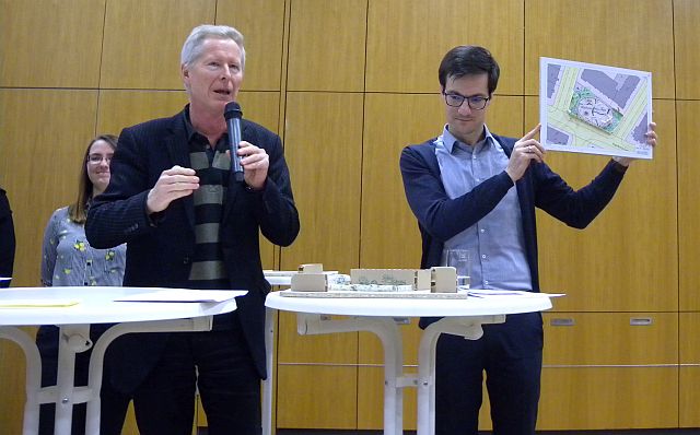 Mathilde Otto Platz Schwander OB Martin Horn