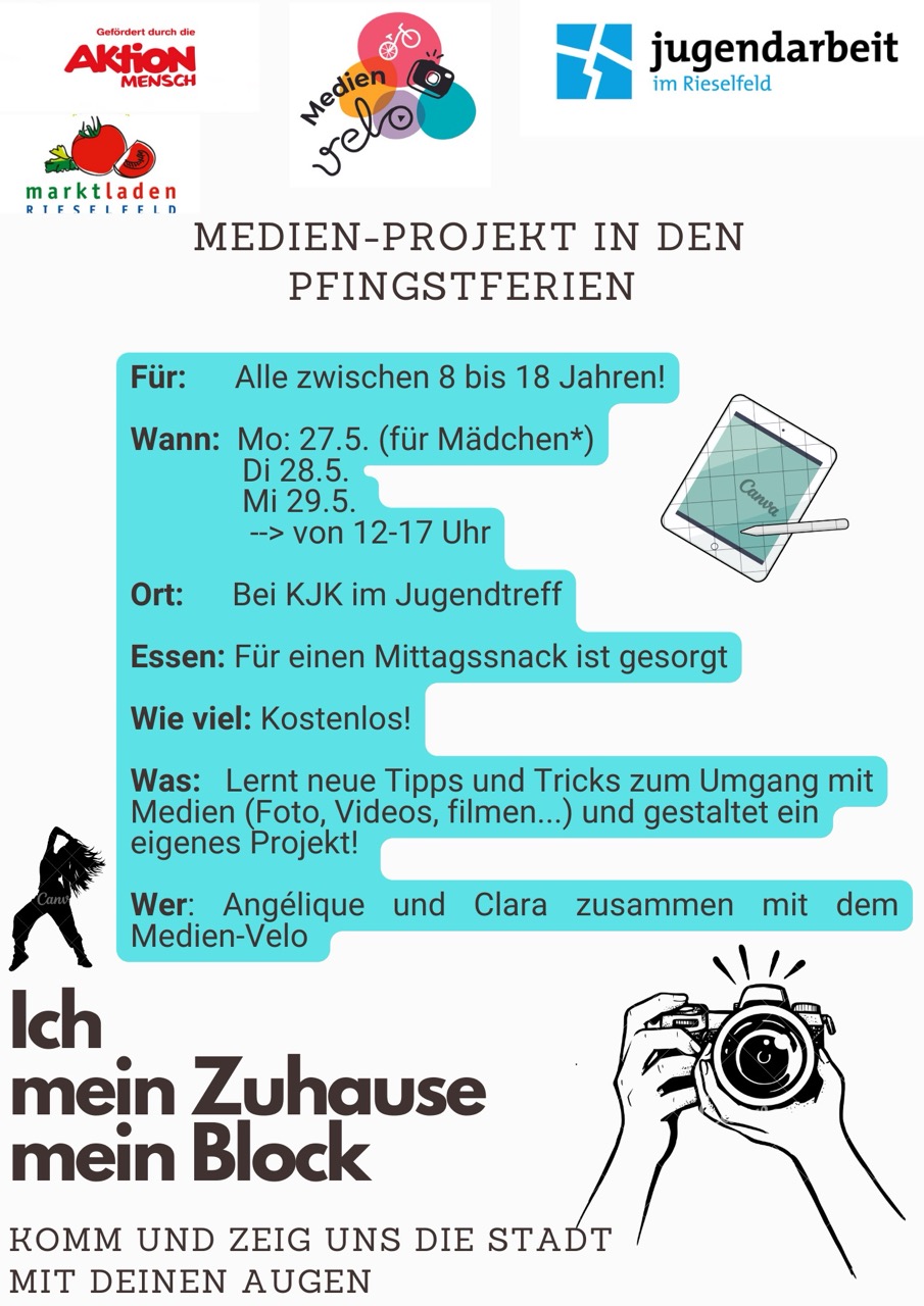 Groß KJK Medienprojekt in den Pfingstferien 2024