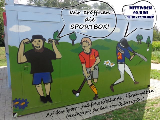 Plakat Sportbox Eröffnung web