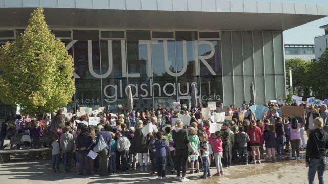 Klimademo Clara Grunwald Schule Foto Bernd Kulow 2