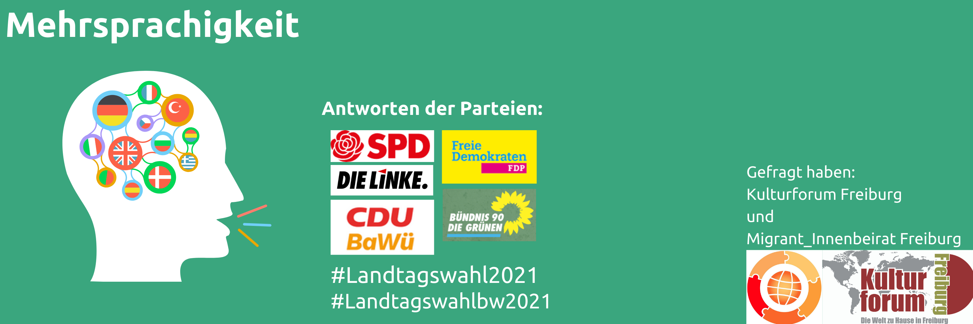 Parteien beantworten Fragen zum Thema: "Kinder und Jugendliche mit Migrationsgeschichte" - 1. Mehrsprachigkeit