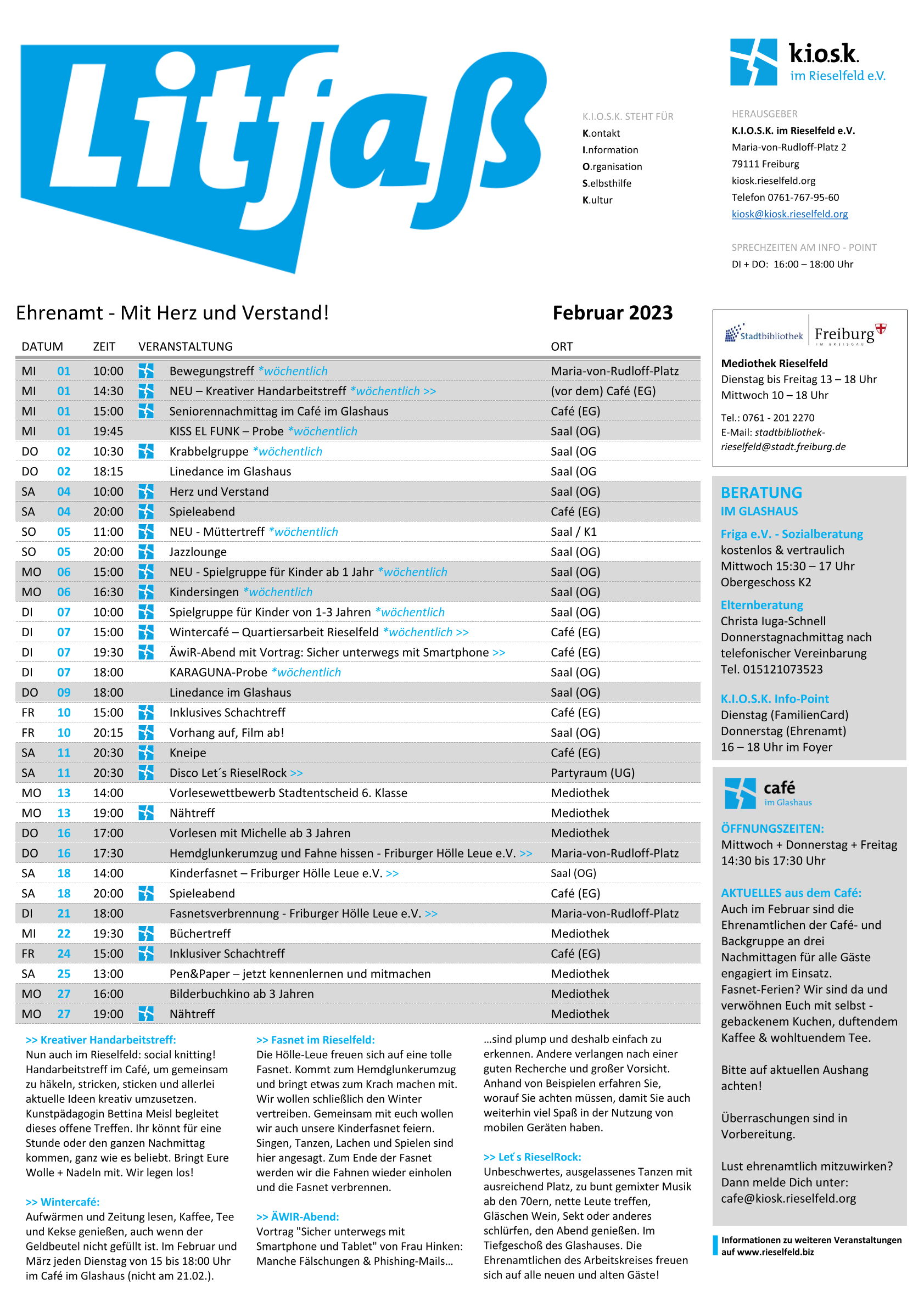 Litfaß Februar 2023