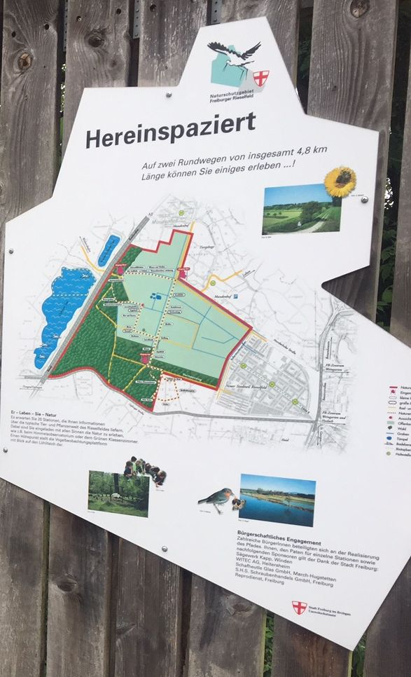 Naturerlebnispfad rieselfeld web