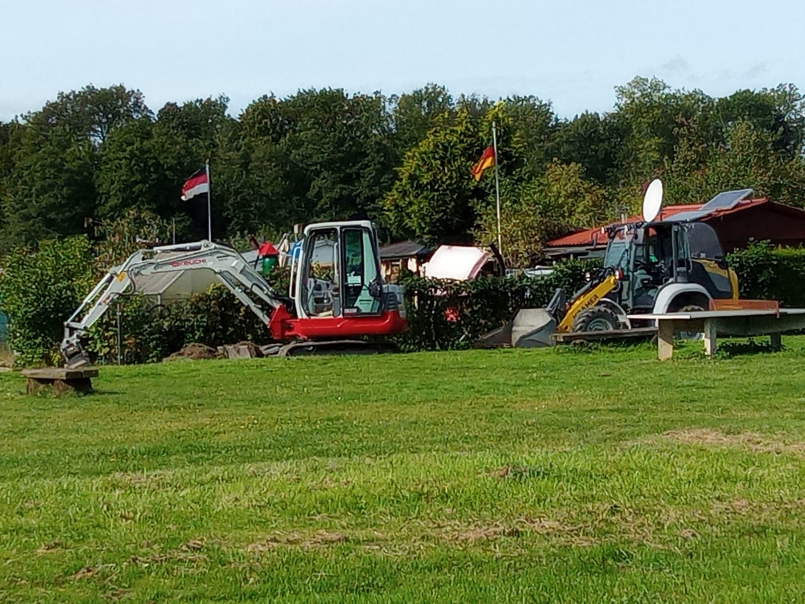 Wege anlegen Kleingartenanlage Patrick Putzker