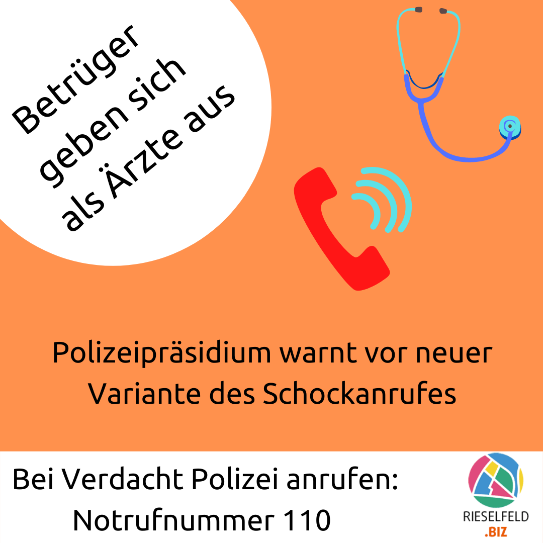 Betrüger geben sich als Ärzte aus