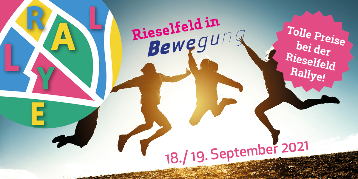 Rieselfeld in Bewegung Rallye 2021