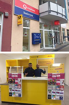 Service Center Rieselfeld Post Collage