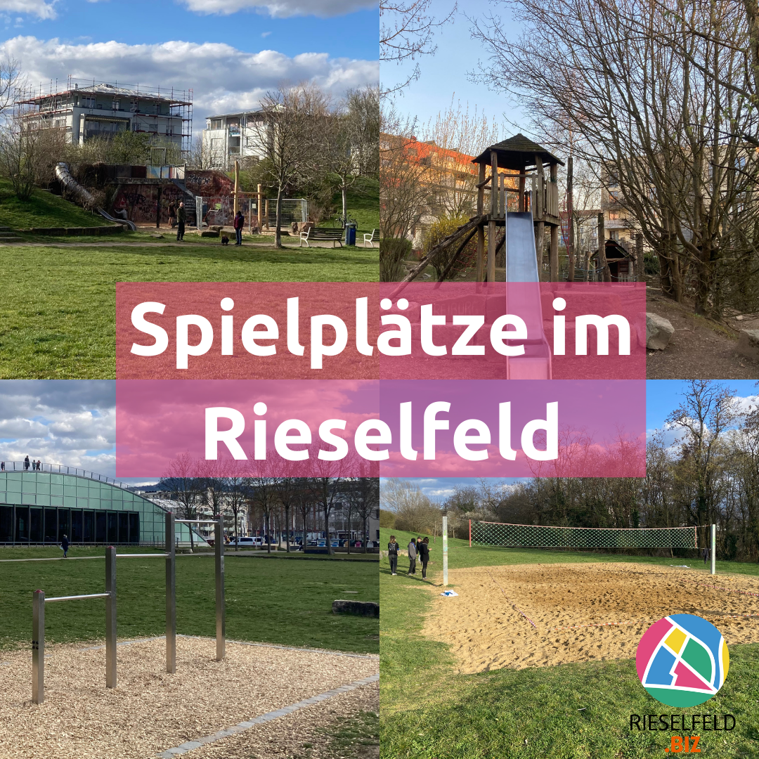 Spielplätze im Rieselfeld