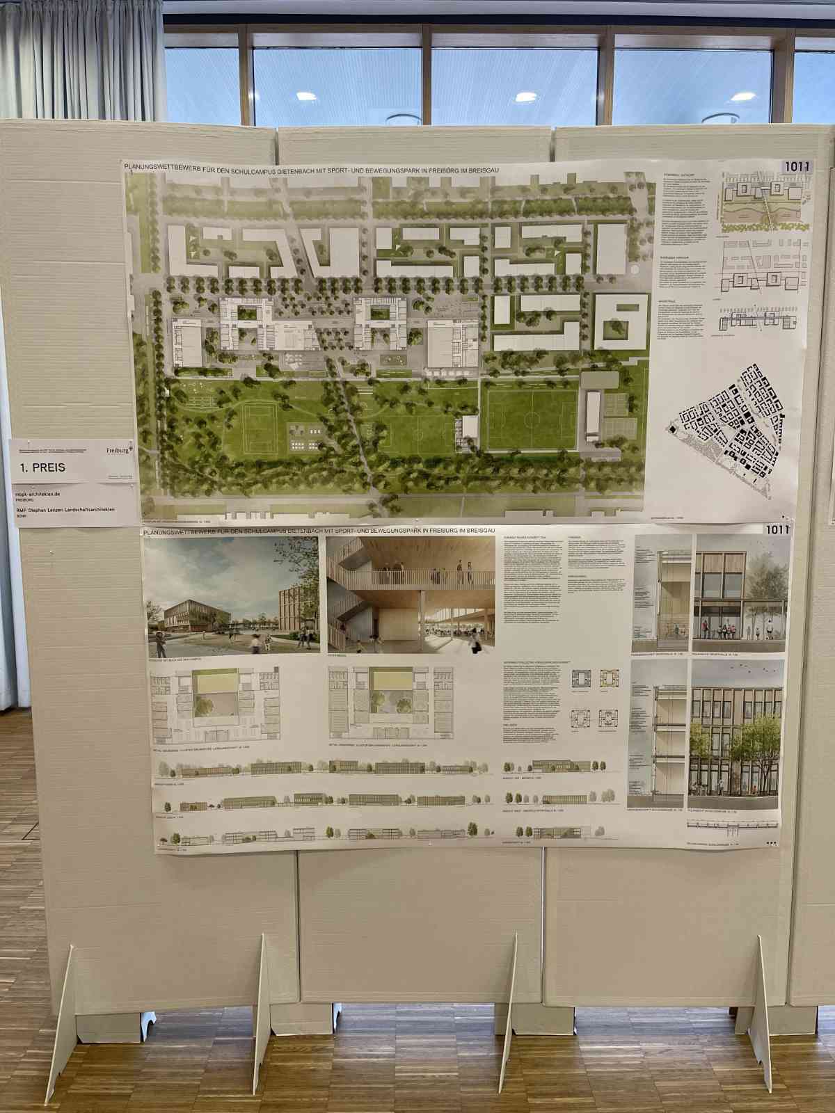 Ausstellung Siegerentwurf Dietenbach