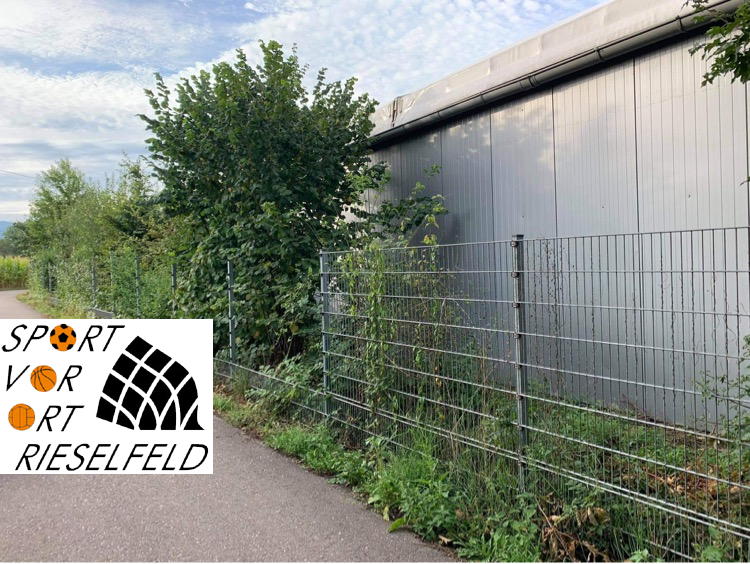 gestohlener Zaun SvO Rieselfeld