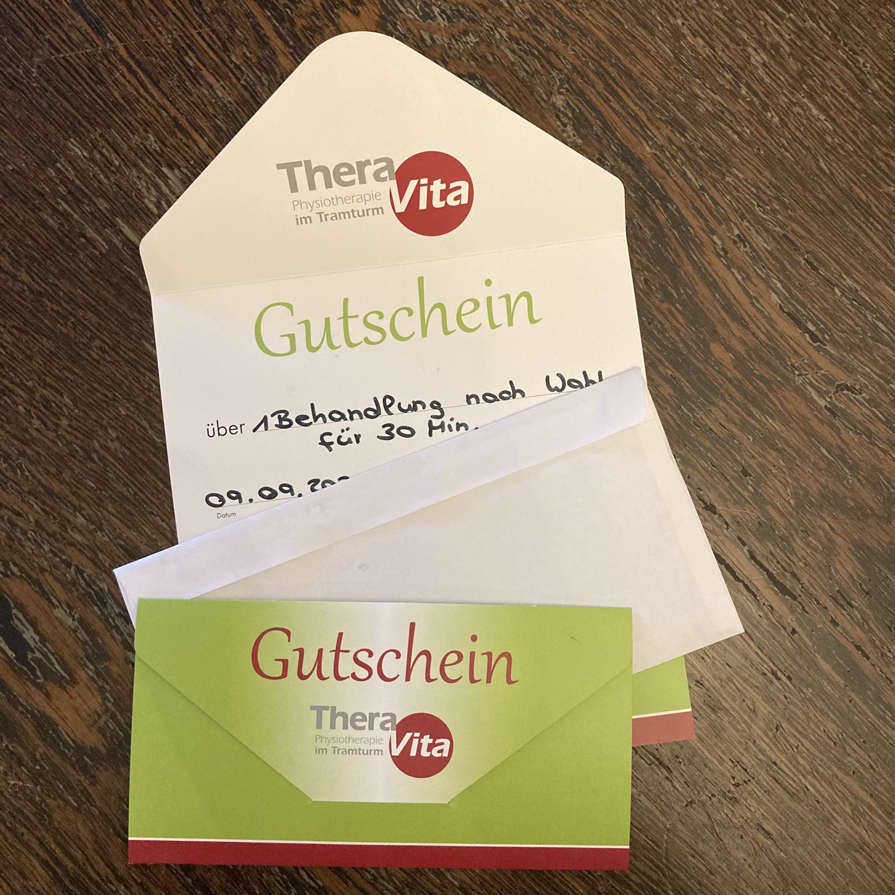 Preise Gutschein TheraVita Rallye