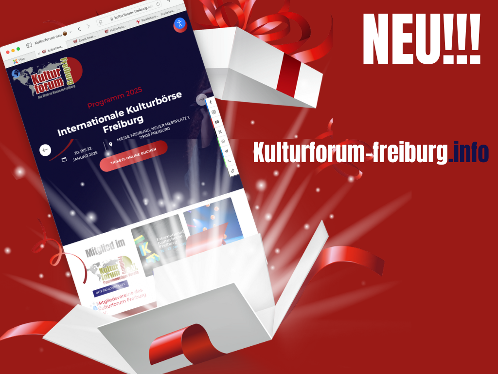 Kulturforum Freiburg - die neue Webseite ist online!