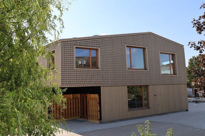 Der Neubau der Freien Waldorfschule im Rieselfeld wurde in Betrieb genommen