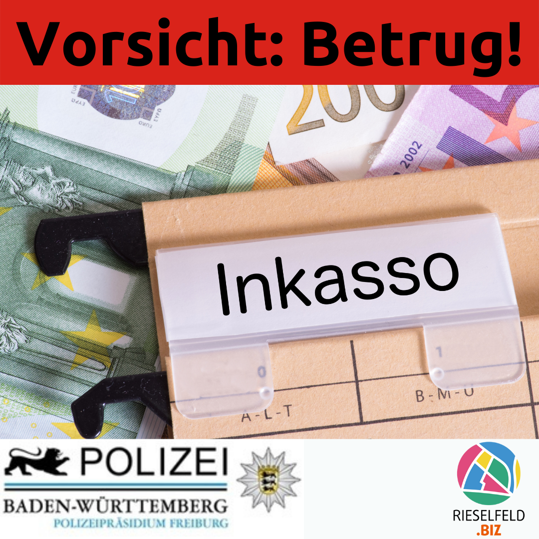 Vorsicht Betrug: Gefälschte Inkassoschreiben