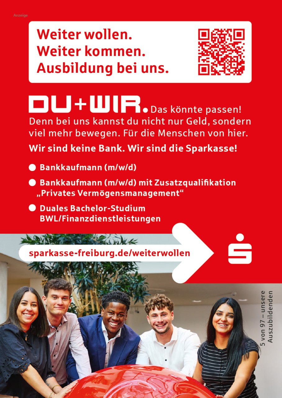 Weiter wollen. Weiter kommen. Ausbildung bei uns.