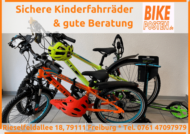 Fahrräder bei Bikeposten