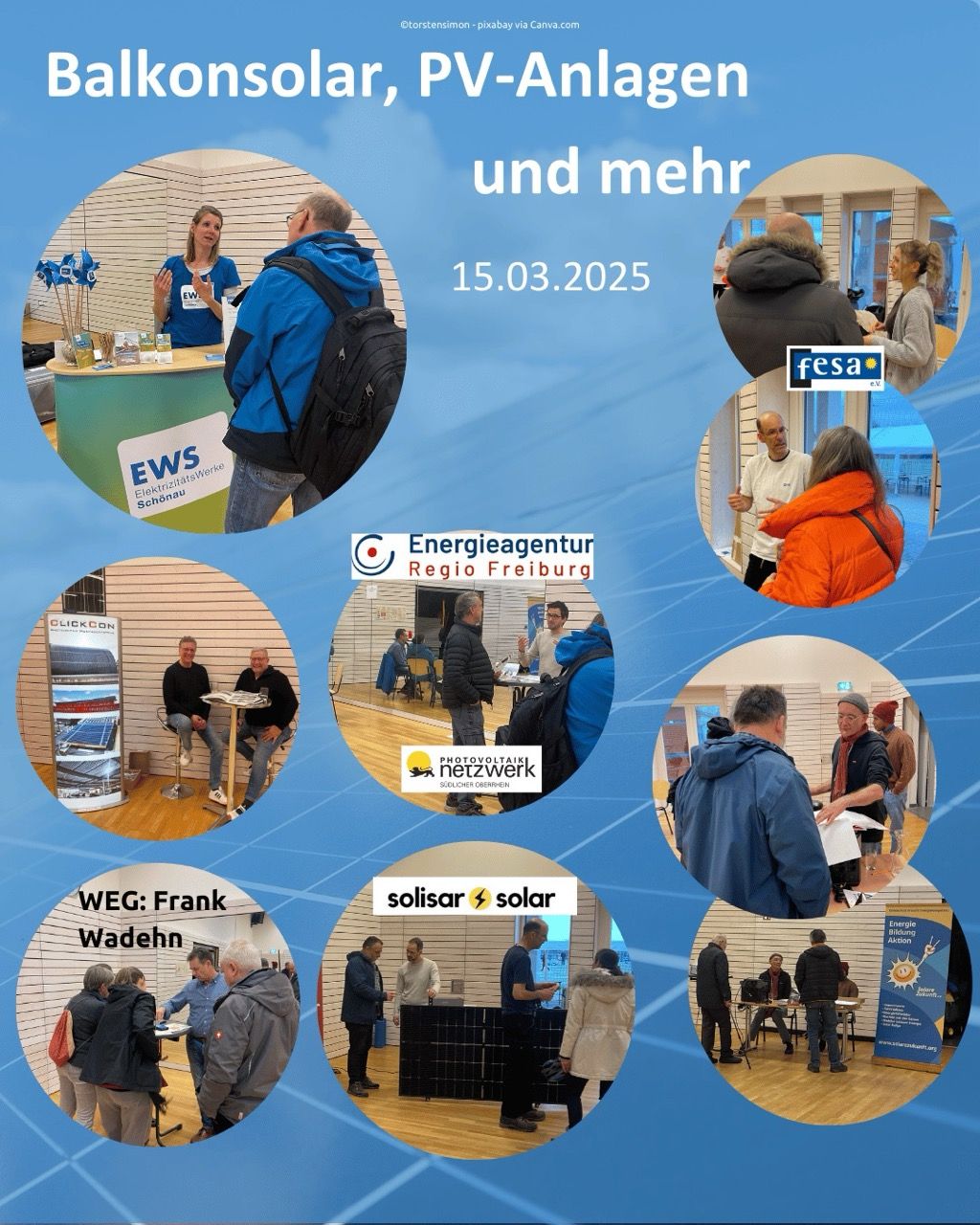 Collage der Anbietenden