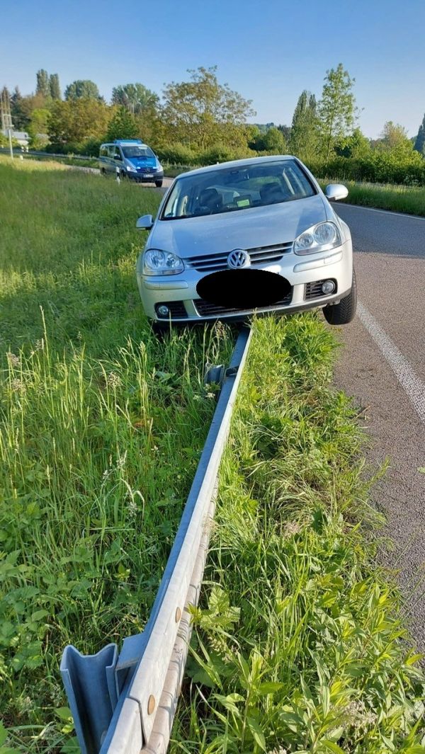 verunfallter Golf
