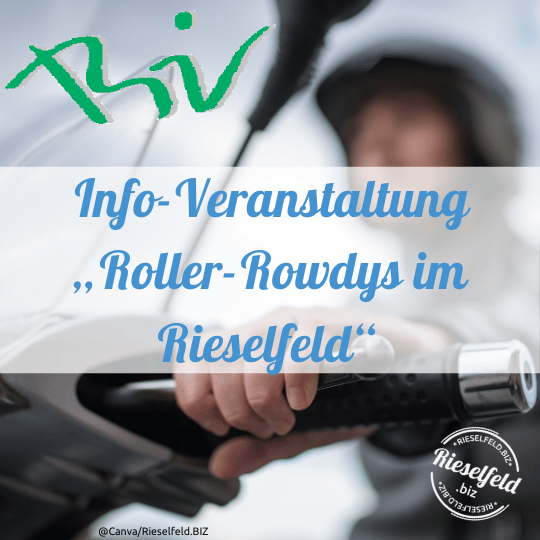 Info-Veranstaltung „Roller-Rowdys im Rieselfeld“ 