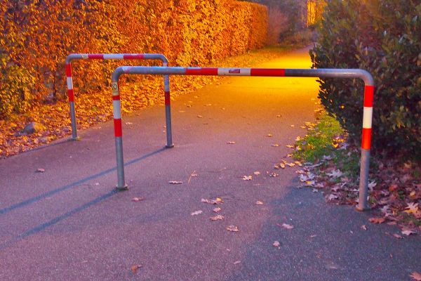 Verschrankung am Wohnhof Max-Joseph-Metzger-Straße-Rieselfeld
