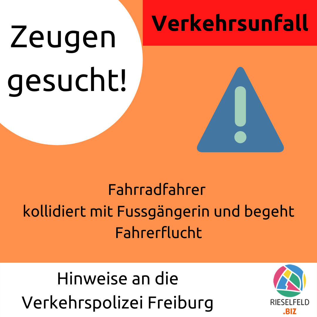 zeugen gesucht Fahrradunfall mit Fahrerflucht