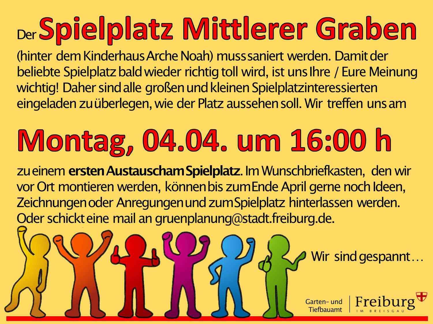 Spielplatz mittlerer Graben (hinter Arche Noah) wir neu gemacht