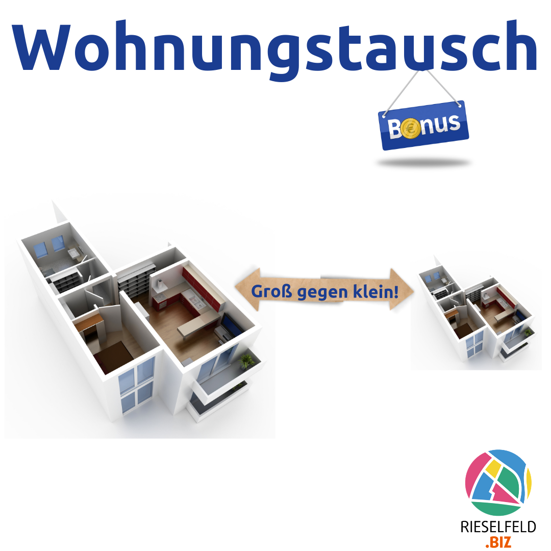 Wohnungstausch groß gegen klein