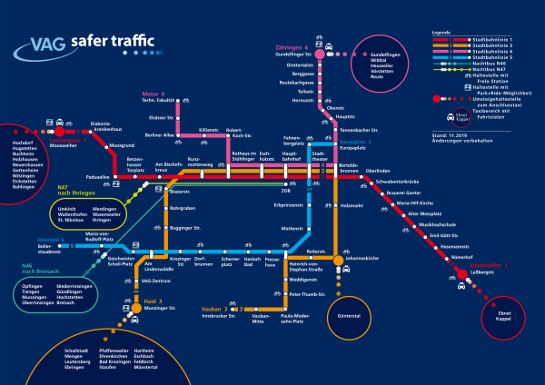 Netzplan Safer Traffic