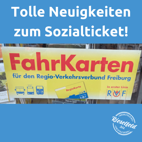 Tolle Neuigkeiten zum Sozialticket