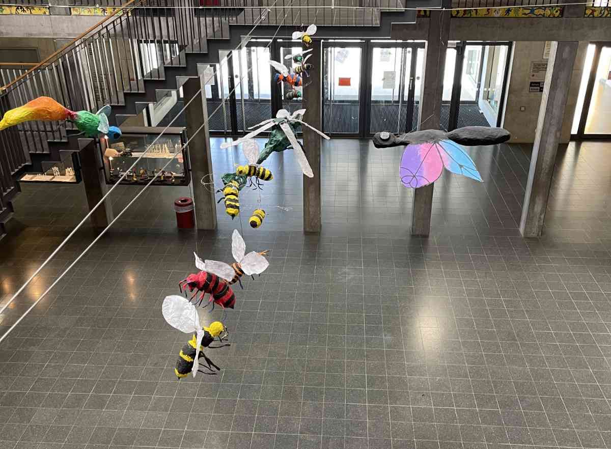 Kunstprojekt im Kepler Gymnasium